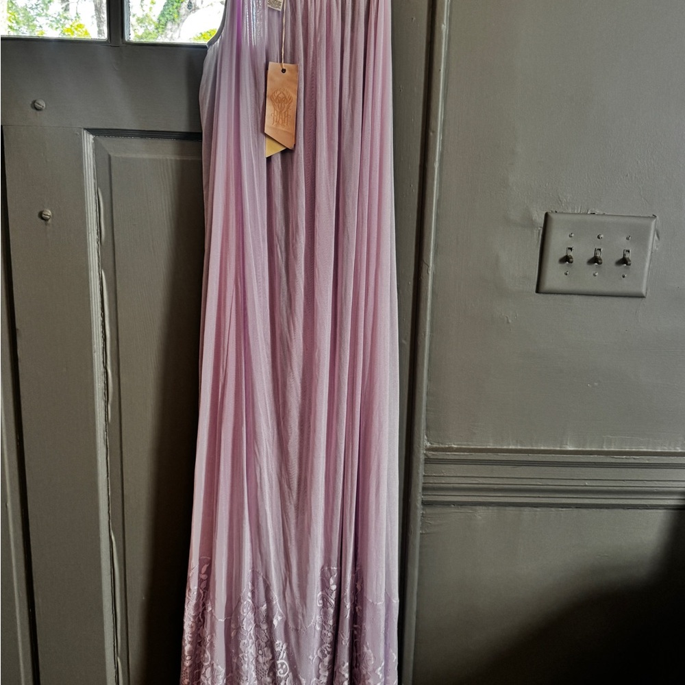 We are HAH Lavender Maxi Dress
